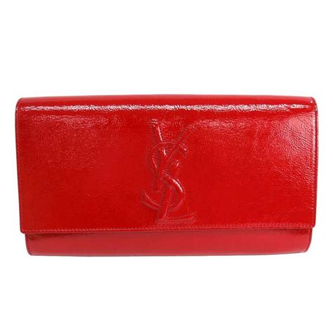 ysl red clutch replica|saint laurent evening clutch.